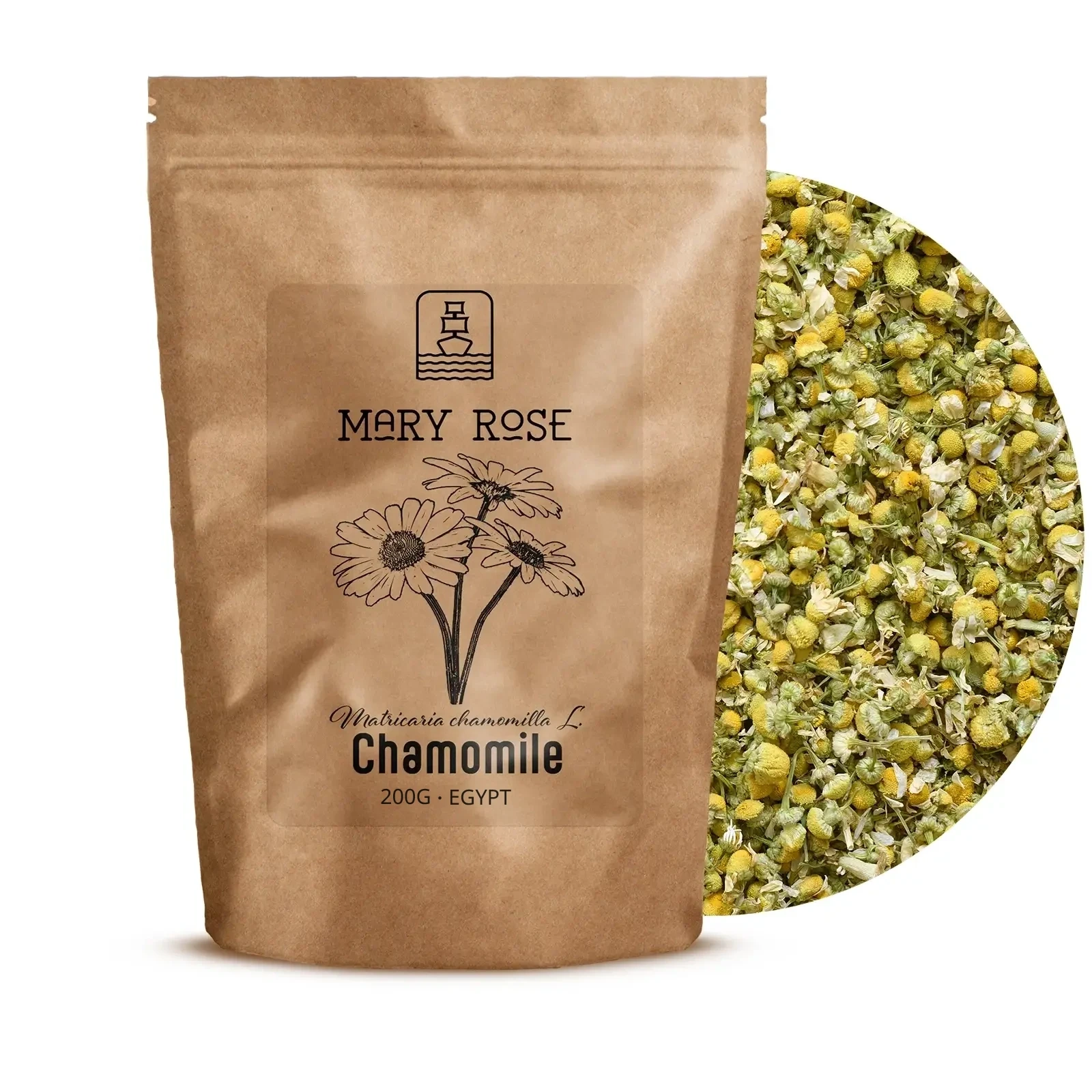 Mary Rose – fiori secchi di camomilla