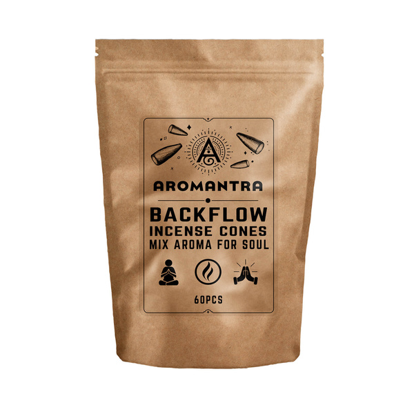 Coni di incenso a riflusso MIX (60 pezzi)