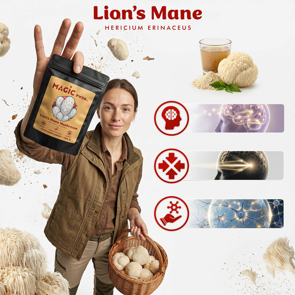 Magic Pwdr – Lion’s Mane – Criniera di Leone 100 g