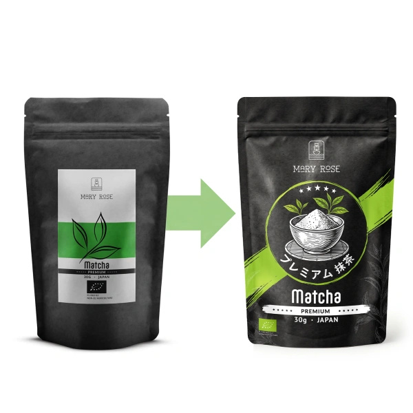 Set di 3 tè matcha biologici dal Giappone: cerimoniale + premium + culinario