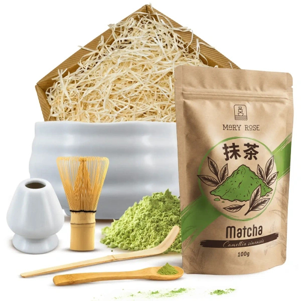 Set regalo per la preparazione del tè Matcha