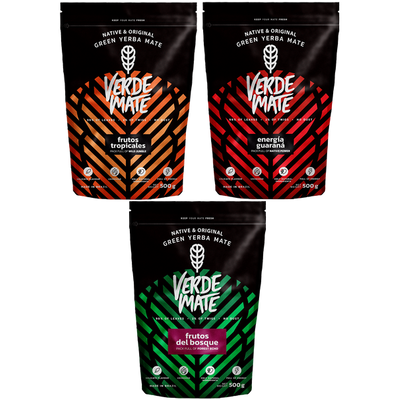 Yerba Verde Mate Verde 3x500g varie miscele