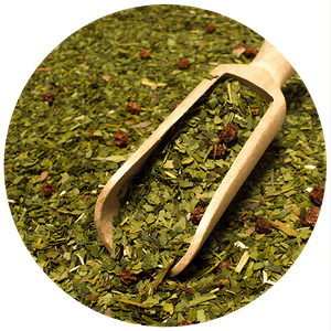 Yerbera – Scatola di latta + Verde Mate Green Temperamento 0,5 kg