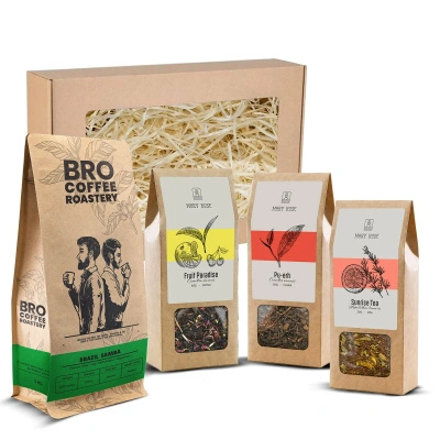 Set regalo con caffè Bro Coffee Roastery e tè Mary Rose