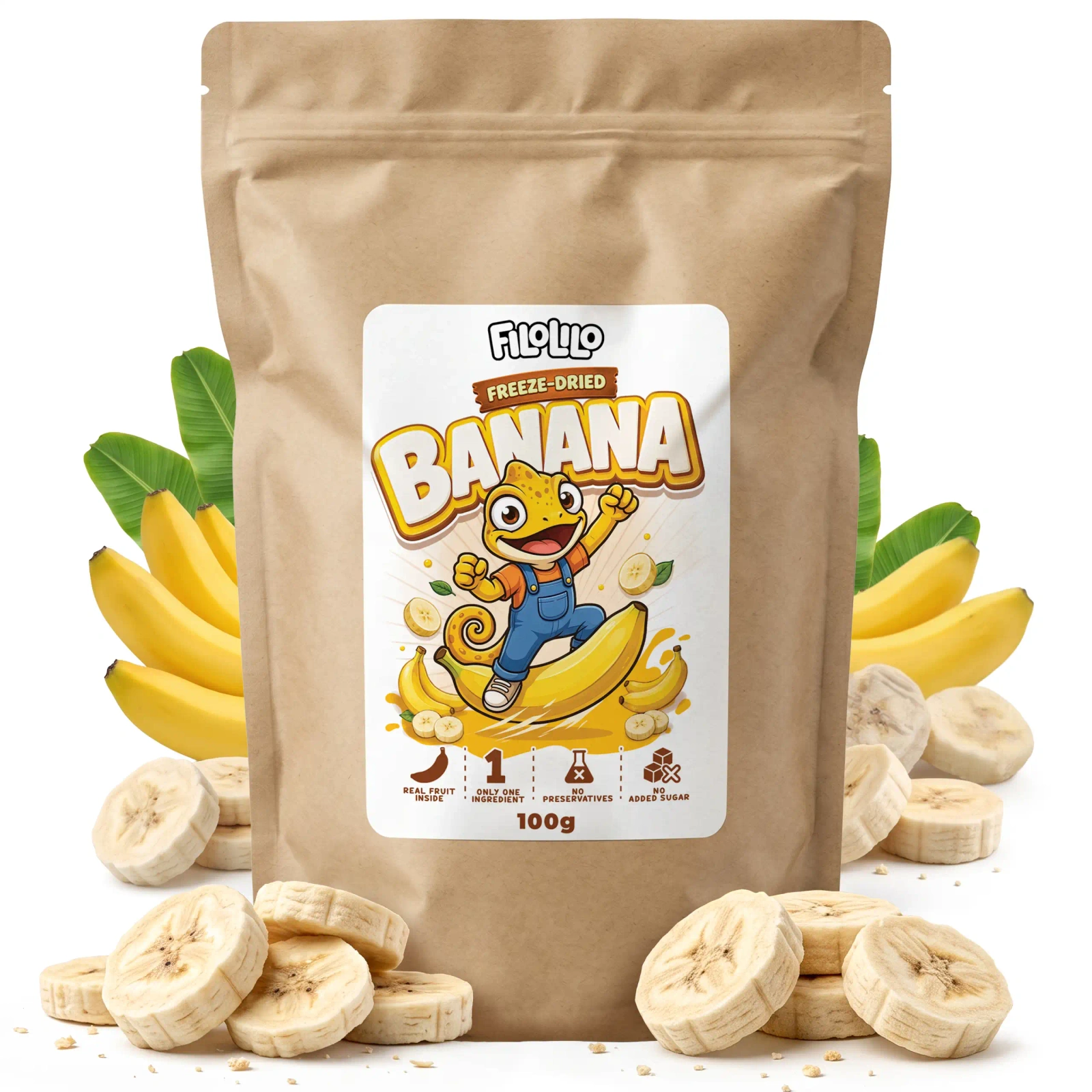 Banana liofilizzata FiloLilo