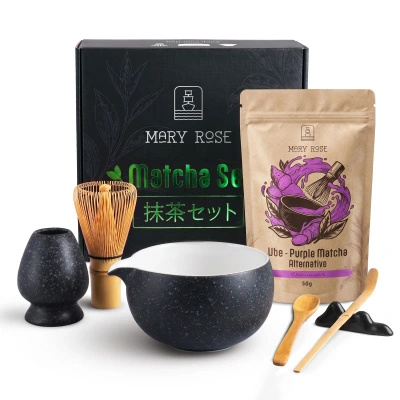 Set regalo per preparare la Purple Matcha