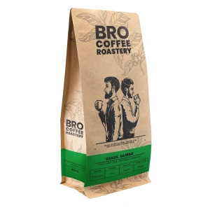 Bro Coffee Roastery – Caffè in grani interi Brazil Samba Premium 400g