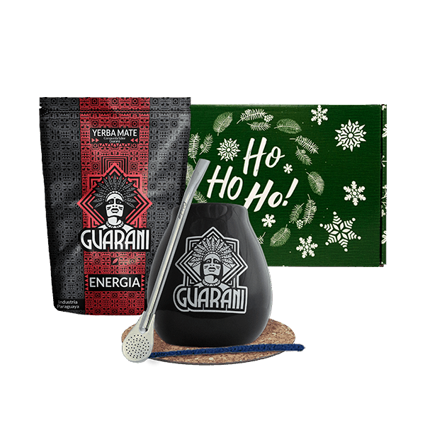 Set regalo di Yerba Mate Guarani Energia 0,5kg