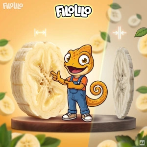 FiloLilo – Banane liofilizzate (fette) 100 g