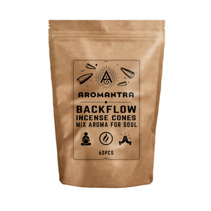 Coni di incenso a riflusso MIX (60 pezzi)