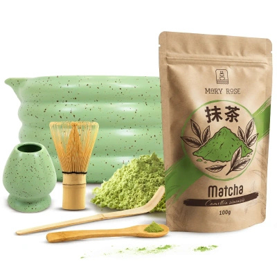 Set per la preparazione del tè Matcha: matcha 100g + accessori