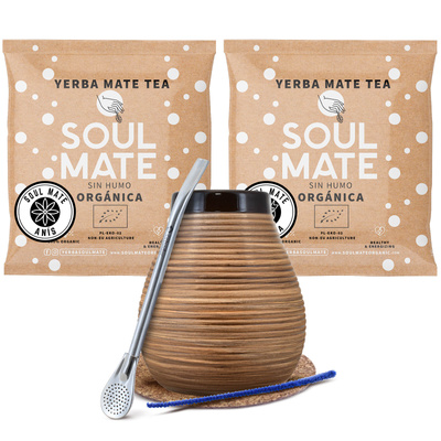 Set di yerba mate Bombilla Zucca di mate