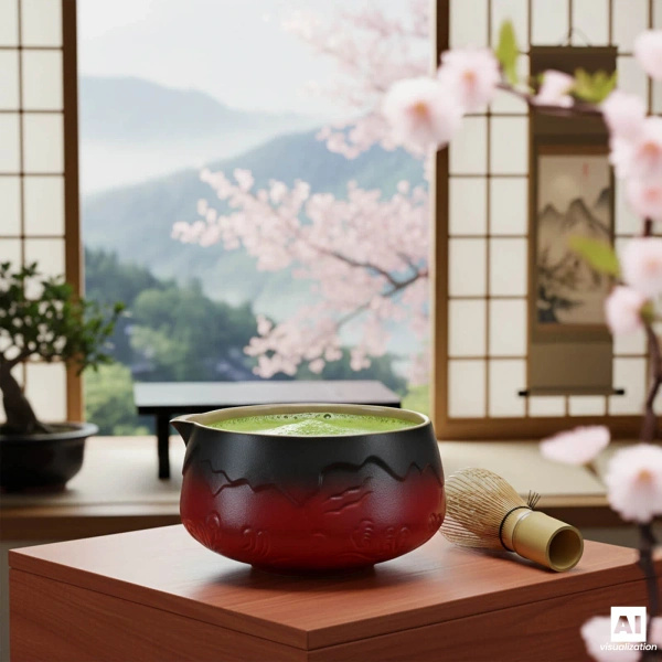 Set per la preparazione del tè Matcha