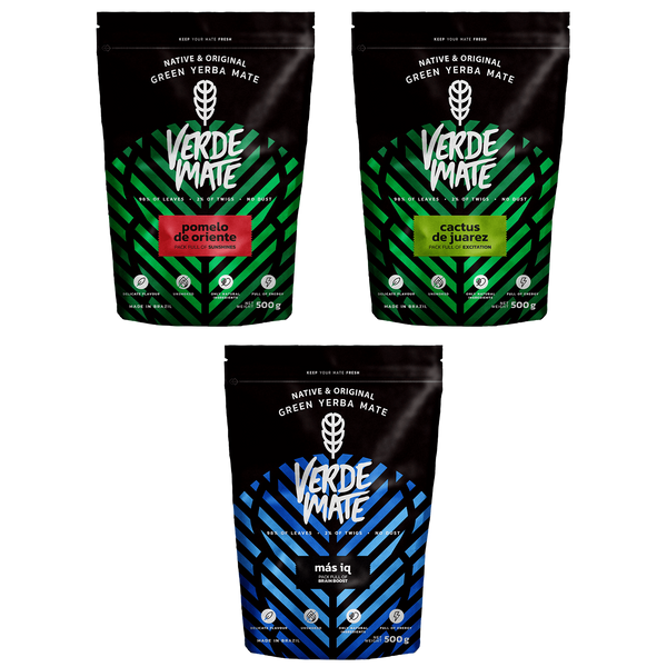 Yerba Verde Mate Verde 3x500g varie miscele