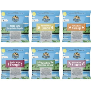 Set completo di campioni di Yerba Mate Rio Parana