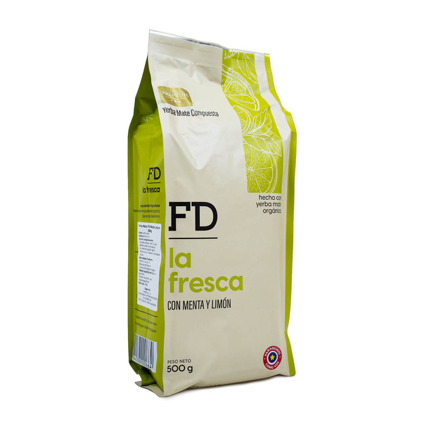 Fede Rico (FD) Menta Limon 0,5 kg 500 g - yerba mate alla menta e al lime