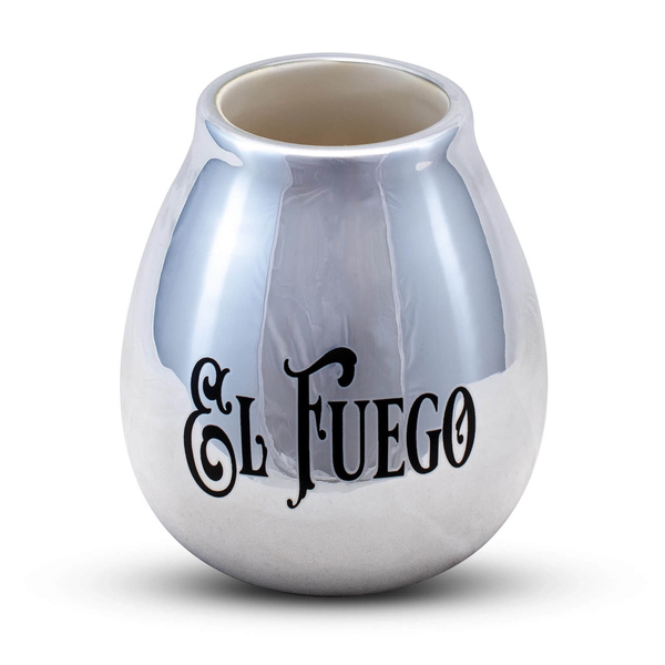 Set di Yerba Mate: El Fuego Elaborada 1kg + Tazza di mate + Bombilla