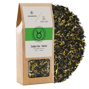 Set per il Toro: tè dello zodiaco + pietra magica