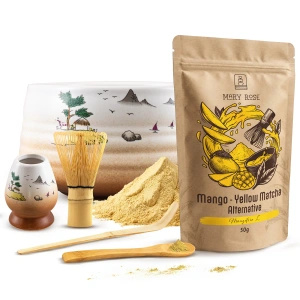 Set per preparare la Yellow Matcha