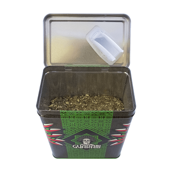 Yerbera – Scatola di latta + Guarani Naranja 0,5 kg