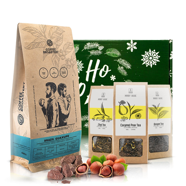 Set regalo con caffè Coffee Broastery e tè Mary Rose