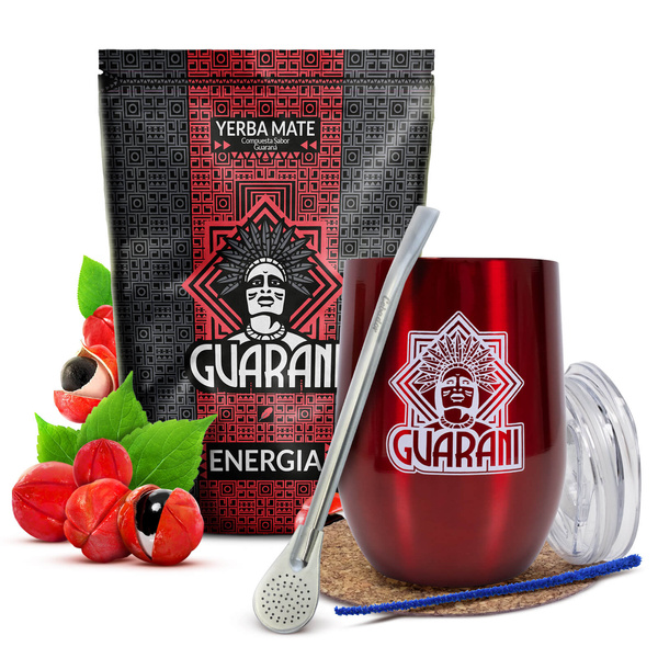 Set di yerba mate Guarani Energy Guarana 500g
