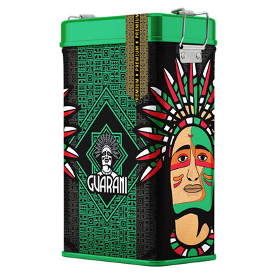 Yerbera – Scatola di latta + Guarani Premium 0,5 kg