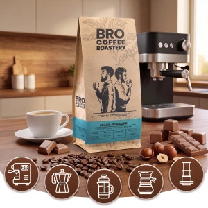 Set di Bro Coffee Roastery Brazil Guaxupe + Brazil Samba 2x1kg (2kg)