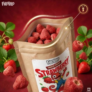 FiloLilo – Fragole liofilizzate (intere) 100 g