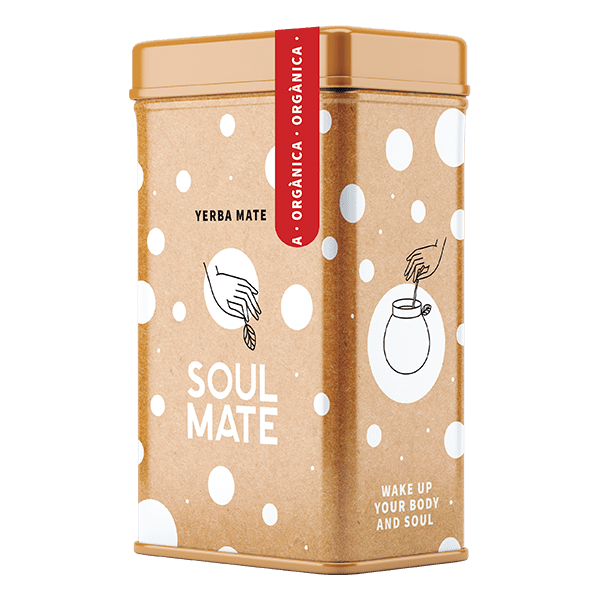 Yerbera – Scatola di latta + Soul Mate Orgánica Elaborada 0,5 kg