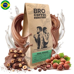 Bro Coffee Roastery – Caffè in grani interi Brazil Mogiana Premium 1 kg