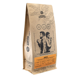 Bro Coffee Roastery - Caffè in grani interi India Karnataka Premium 400g