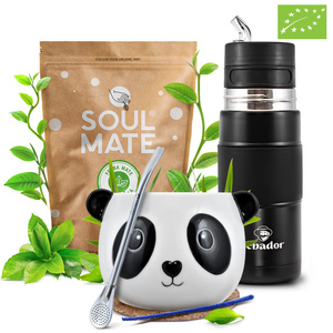 Set di Yerba Mate Soul Mate Elaborada 500g 0,5kg Yerbomos + Tazza di mate + Bombilla