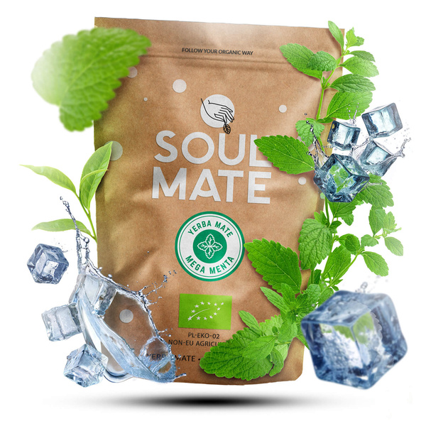 2x Soul Mate Organica Mega Menta 500g (1kg)