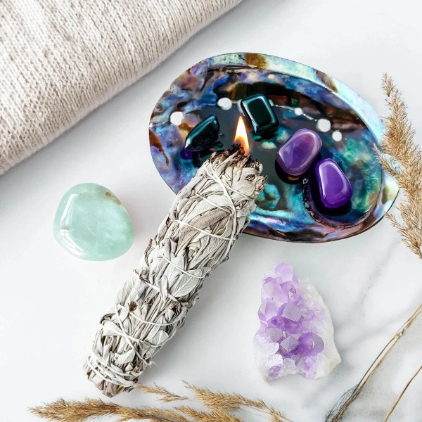 Cofanetto regalo esoterico: incensi naturali + accessori