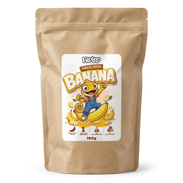 FiloLilo – Banane liofilizzate (fette) 100 g