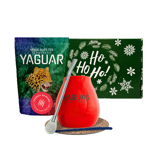 Set regalo di Yerba Mate Yaguar Energia 0,5kg
