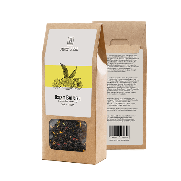 Mary Rose - Tè nero Assam Earl Grey - 50g