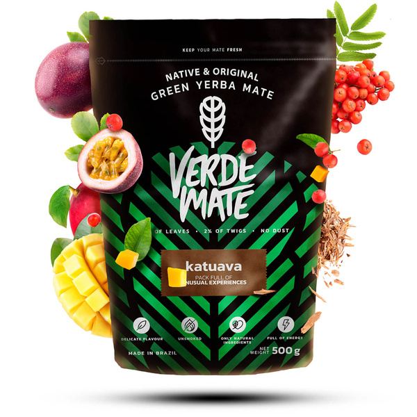 Yerba Verde Mate Katuava Temperamento 1kg set per due persone