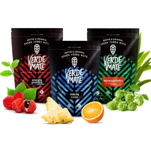 Yerba Mate Verde Mate Set di frutta 3x500g