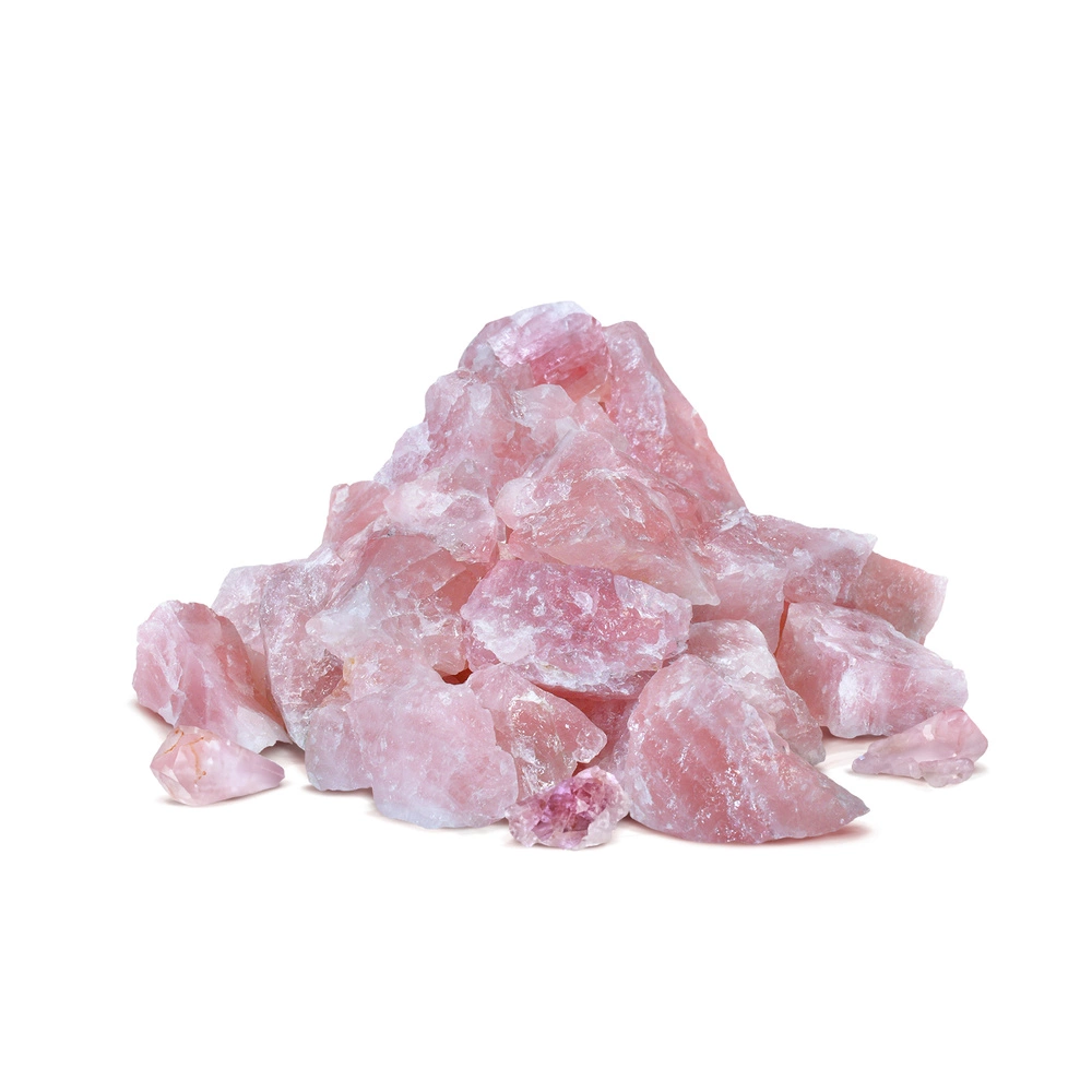 Quarzo rosa (pietra grezza) 50 g  Altri \ Cristalli e pietre All