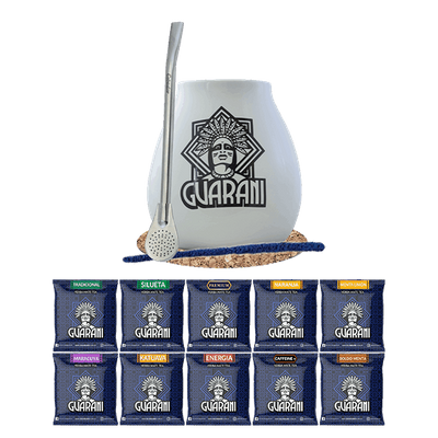 Set di Yerba Mate 10x50g Tazza di mate + Bombilla