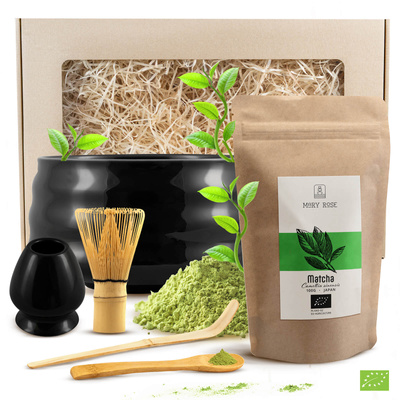 Set regalo per la preparazione del tè Matcha