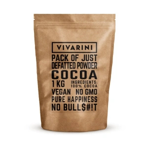 Vivarini – Cacao alcalinizzato scuro (polvere) 1 kg