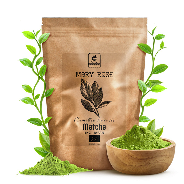 Mary Rose – Tè verde Matcha giapponese (BIO) 1 kg
