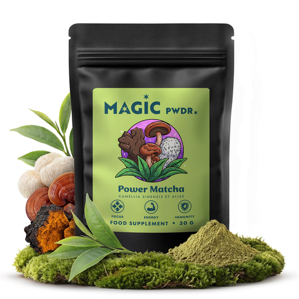 Magic Pwdr – Power Matcha – Energy & Focus Blend 30 g