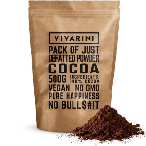 Vivarini – Cacao alcalinizzato scuro (polvere) 0,5 kg