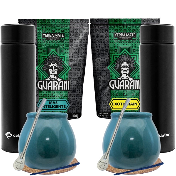Set di Yerba Mate per due + Thermos