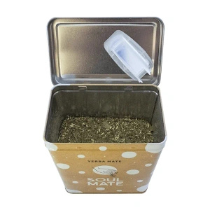 Yerbera – Scatola di latta + Soul Mate Orgánica Anís 0,5 kg
