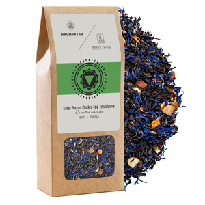 Set regalo per chakra ombelicale (Manipura): tè chakra + incenso + candela